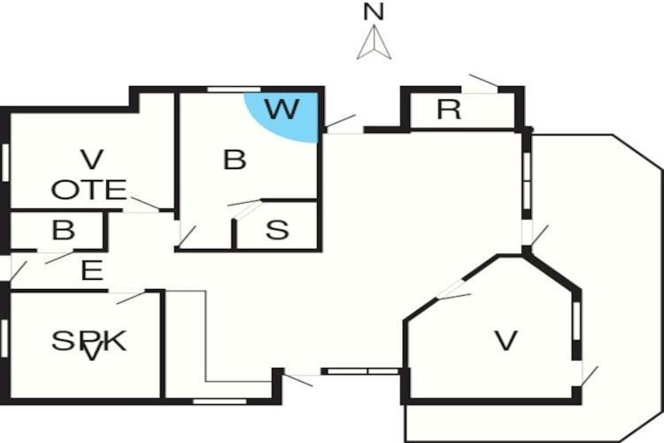 8 Person Holiday Home In Ulfborg Zewnętrze zdjęcie