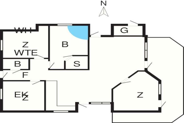 8 Person Holiday Home In Ulfborg Zewnętrze zdjęcie